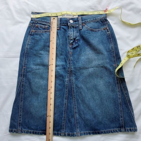 Gap Jeans High Waisted Denim Skirt - Picture 5 of 5